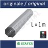 Octagonal tube diam. 60 mm