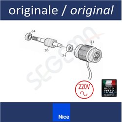 Motore completo 220V per operatore interrato METRO