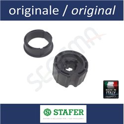 Coppia di adattatori tondi per albero da 62 mm