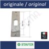 Inox plate to cover the hole and socket boxe int. 206