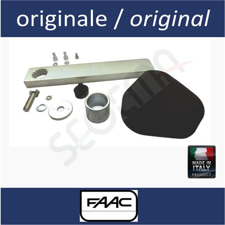 Tasca di fissaggio per asta rettangolare