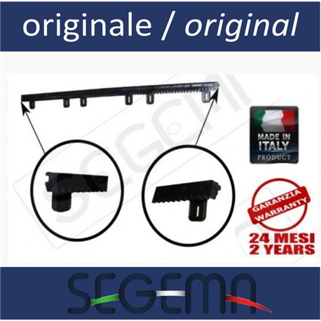Nylon rack with steel core 1 mt
